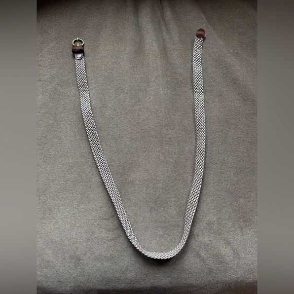 Women's Brown Woven Belt - Picture 5 of 5